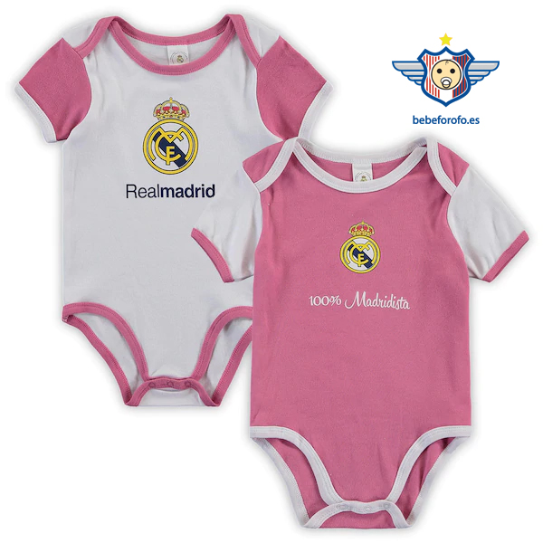 REAL MADRID– Pack 2 Bodys para Bebé - Amathing Shop